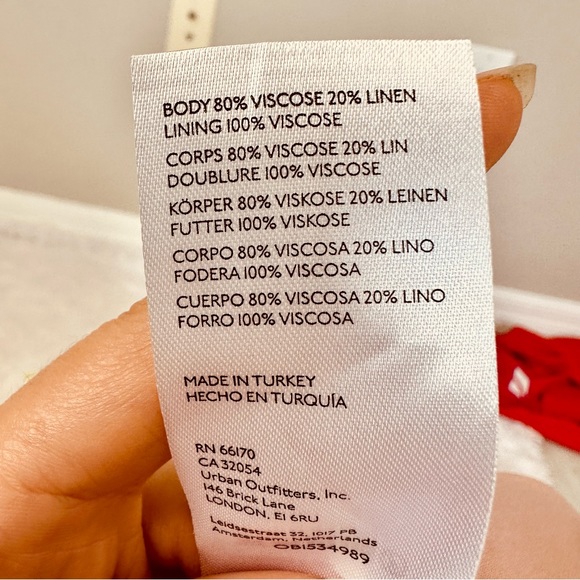 Anthropologie Ruched Asymmetrical Dress NWT - Picture 15 of 15